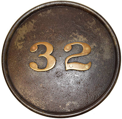 ALABAMA TENNESSEE & NORTHERN NUMBER PLATE
