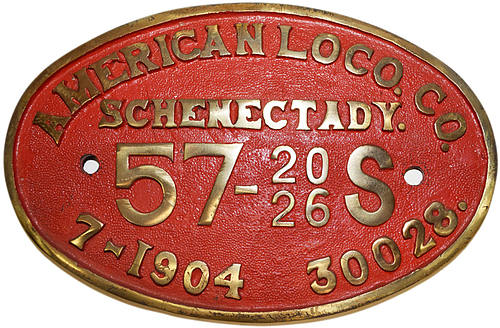 SOUTHERN PACIFIC BUILDERS PLATE