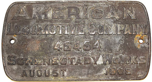 WESTERN PACIFIC BUILDERS PLATE