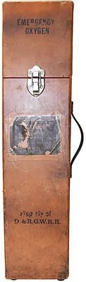 D&RGWRR OXYGEN TANK HOLDER