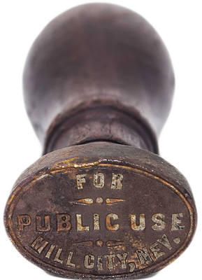 MILL CITY NV FOR PUBLIC USE WAX SEAL
