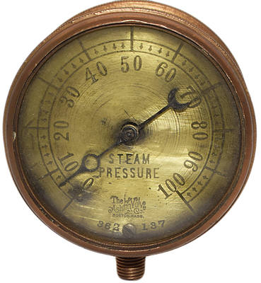 STEAM PRESSURE GAUGE
