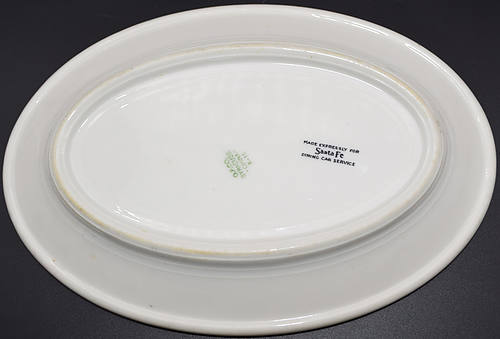 AT&SF BLACK CHAIN PLATTER