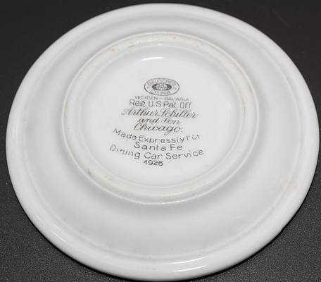 AT&SF CALIFORNIA POPPY BUTTER PAT