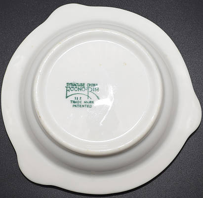 AT&SF CALIFORNIA POPPY ASHTRAY