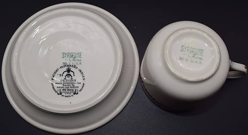 AT&SF MIMBRENO COFFEE CUP & SAUCER
