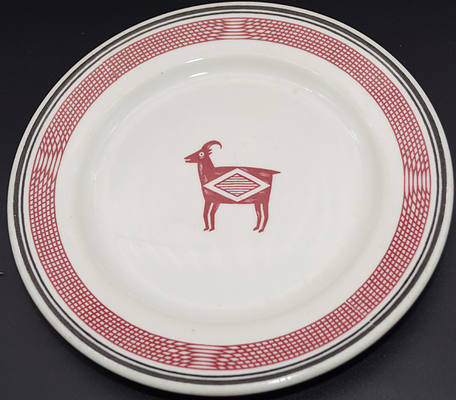 AT&SF MIMBRENO BREAD PLATE