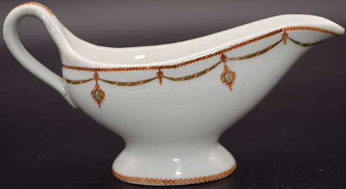 B&A BERSHIRE SAUCE BOAT