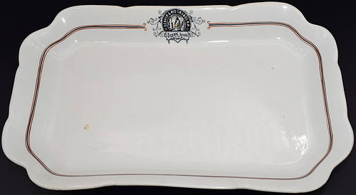 D&RG CURECANTI PLATTER