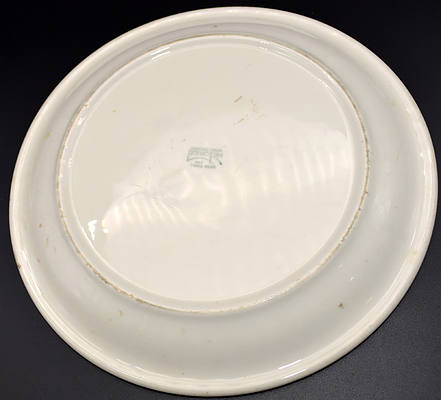 GM&O ROSE DINNER PLATE