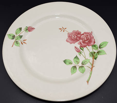 UP PORTLAND ROSE DINNER PLATE
