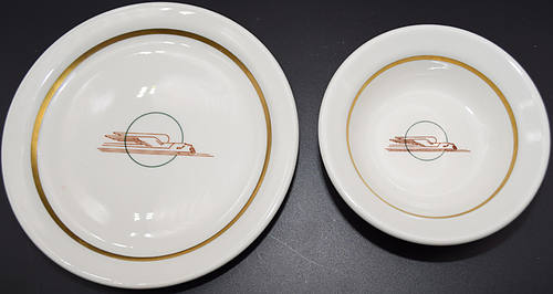 UP WINGED STREAMLINER FRUIT BOWL