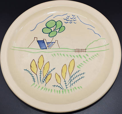 UP ZION DINNER PLATE