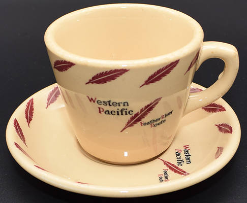 WP FEATHER RIVER COFFEE CUP & SAUCER