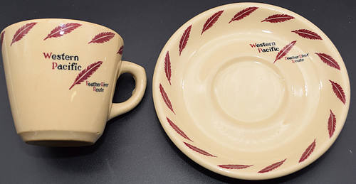 WP FEATHER RIVER COFFEE CUP & SAUCER