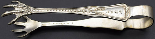 ILLINOIS CENTRAL SUGAR TONGS