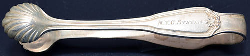 NEW YORK CENTRAL SYSTEM SUGAR TONGS
