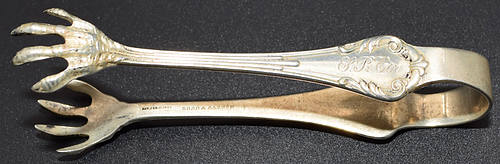 SOUTHERN PACIFIC SUGAR TONGS