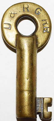 D&RGRR KEY