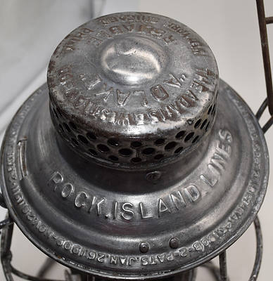 ROCK ISLAND LINES LANTERN