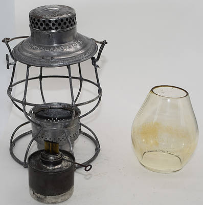 ROCK ISLAND LINES LANTERN