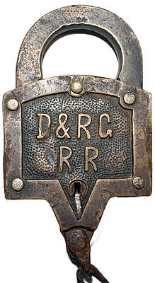 D&RGRR LOCK