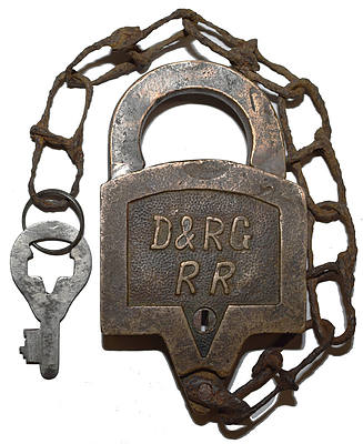 D&RGRR LOCK