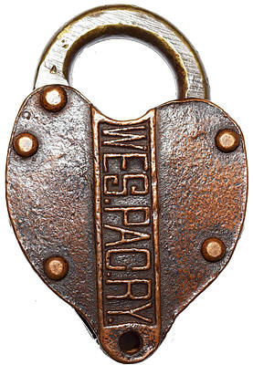 WESTERN PACIFIC RY LOCK