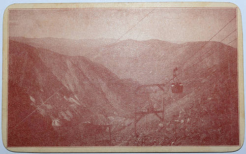 COLORADO MINES & AERIAL TRAMWAY CO SUNRISE PEAK ROUTE McCLELLAN MOUNTAIN, COLORADO PASS