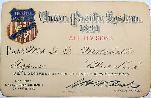 UNION PACIFIC SYSTEM PASS
