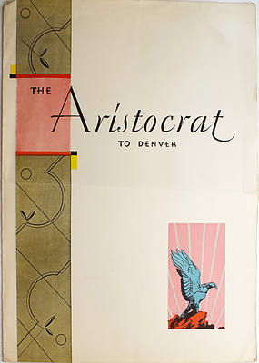 CB&Q ARISTOCRAT BROCHURE