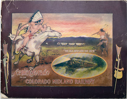 COLORADO MIDLAND RAILWAY TRAVEL BOOKLET