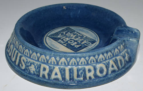 MINNEAPOLIS & ST LOUIS RAILROAD ASHTRAY