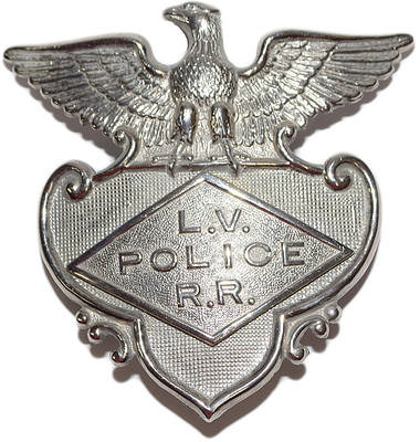 LVRR POLICE BADGE