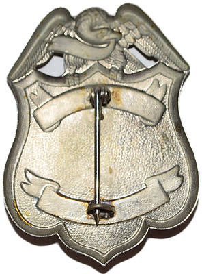 LVRR POLICE SERGEANT BADGE