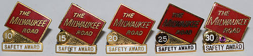 MILWAUKEE ROAD PINS