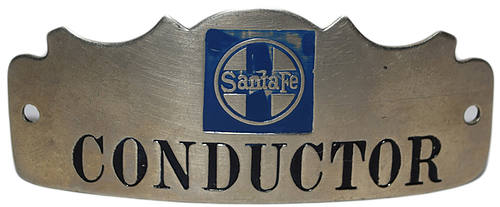 SANTA FE CONDUCTOR BADGE