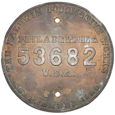 GREAT NORTHERN BUILDERS PLATE