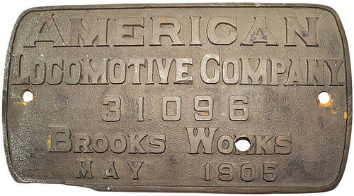 NORTHERN PACIFIC BUILDERS PLATE