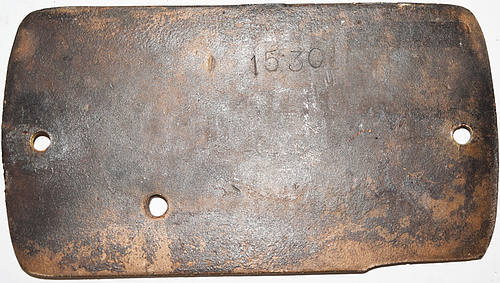 NORTHERN PACIFIC BUILDERS PLATE