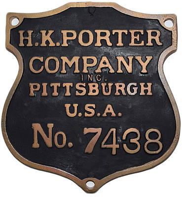 US ARMY BUILDERS PLATE