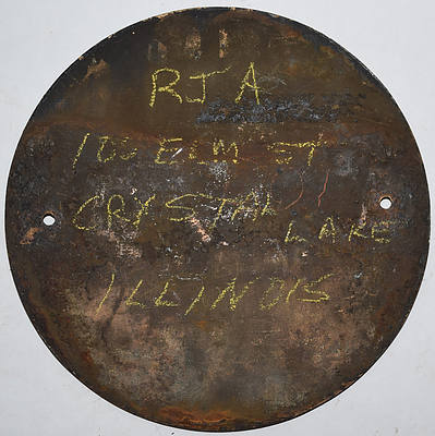 VIRGINIAN RY BUILDERS PLATE