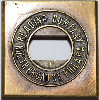 READING COMPANY NO. BROADSTREET, PA VALIDATOR