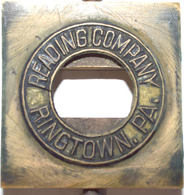 READING COMPANY RINGTOWN, PA VALIDATOR