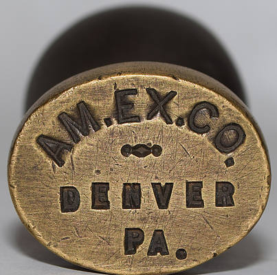 AM EX CO DENVER PA WAX SEAL