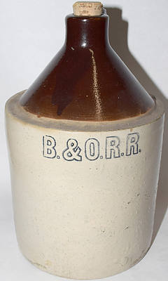 B&ORR JUG