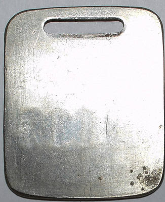 P&R RR CONSHOHOCKEN AND TRENTON C 1505 BAGGAGE TAG