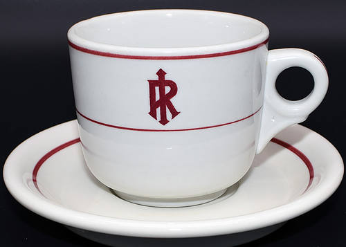 CRI&P EL RENO CUP & SAUCER