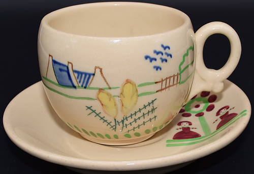 UP ZION CUP & SAUCER