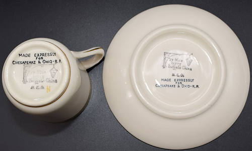 C&O GEORGE WASHINGTON DEMITASSE